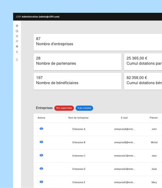 Device window showing Keystone’s document field populated with text and custom components.