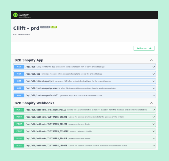 Device window showing Keystone’s document field populated with text and custom components.