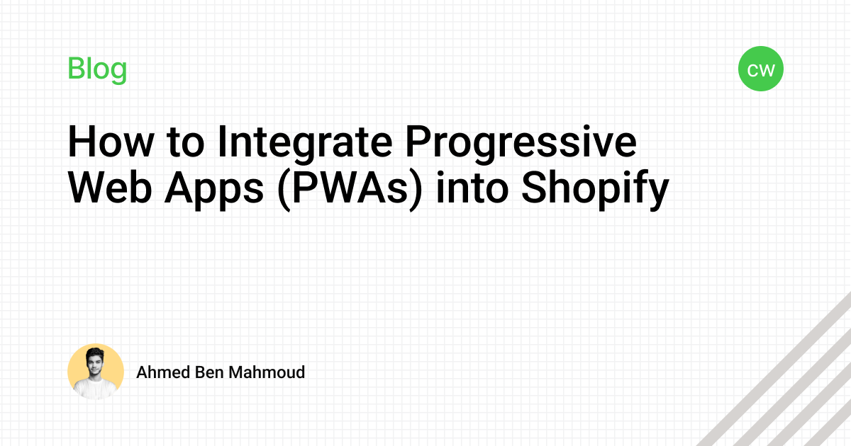 How to Integrate Progressive Web Apps (PWAs) into Shopify A Step-by-Step Guide with Free Open-Source Code